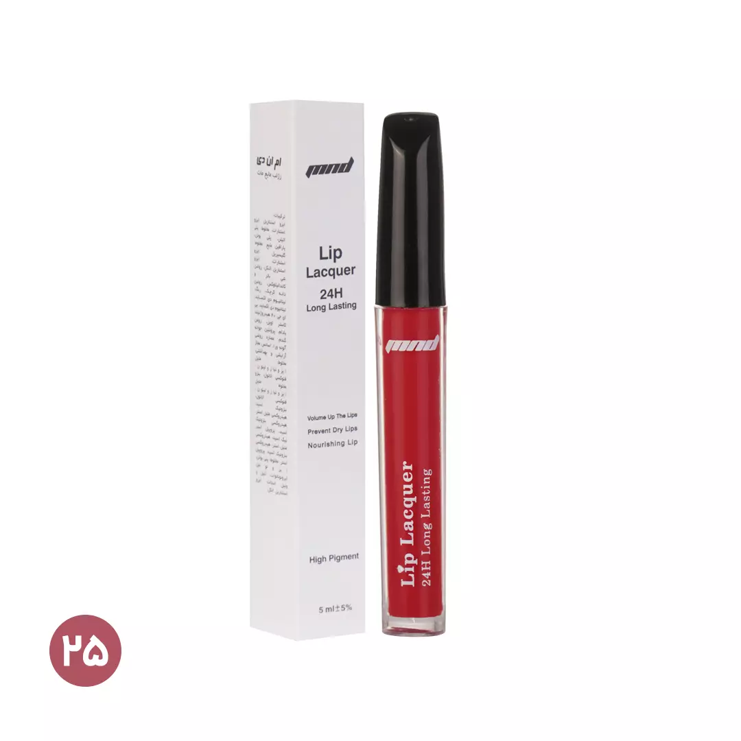 رژلب مایع مات 24 ساعته 5 میلی لیتر- شماره 25