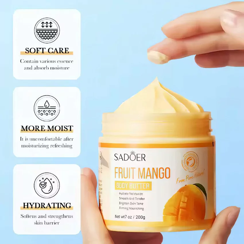 کره بدن سادور مدل Mango وزن 205 میلیلیتر - تصویر 3